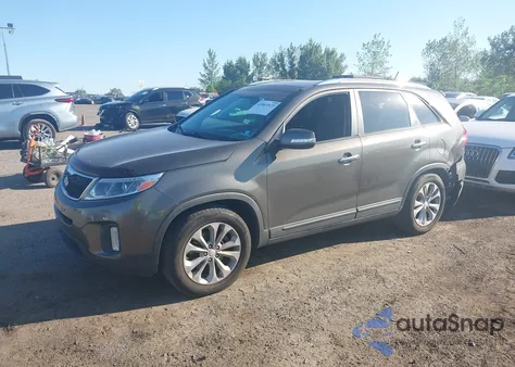 2014 Kia Sorento Ex V6 from USA, damaged, VIN 5XYKU4A73EG430607